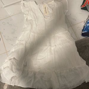 Tiered mini dress